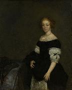 Gerard Ter Borch, Portrait of Aletta Pancras (1649-1707).